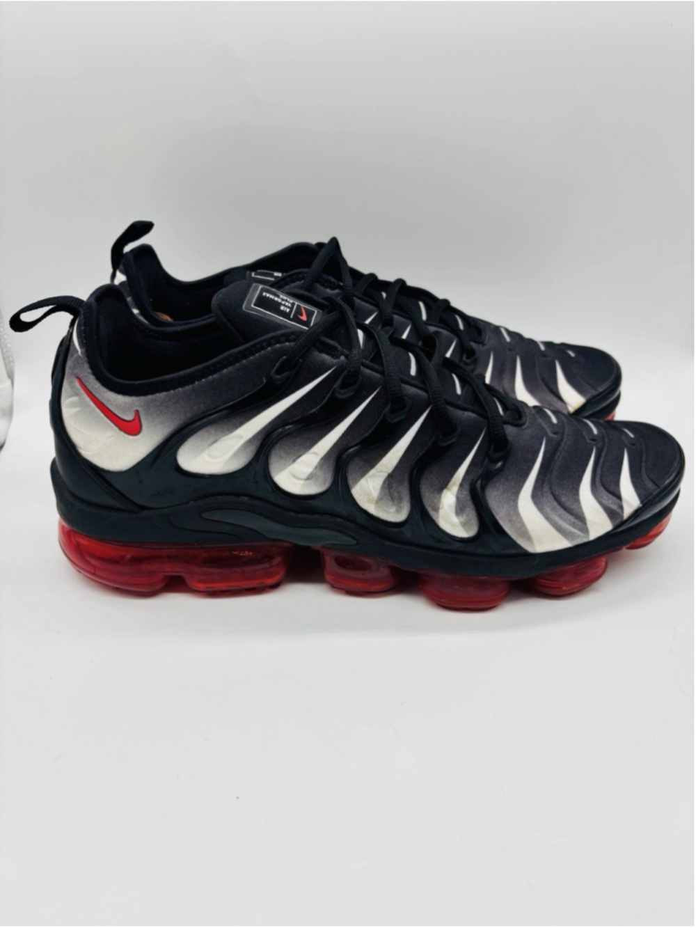 Size 12 - Nike Air VaporMax Plus Black Red